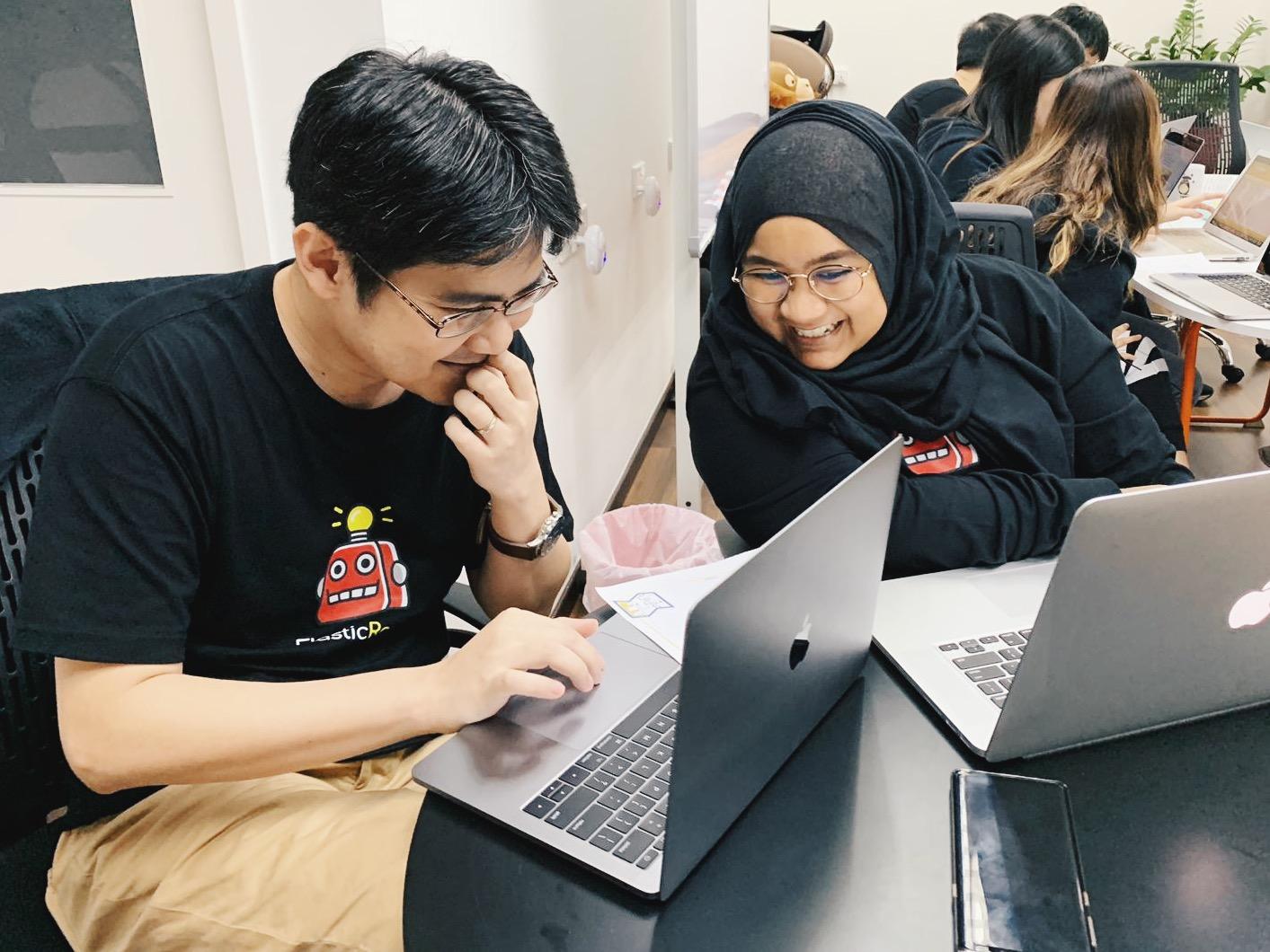 Johnny and Farah found their results amusing