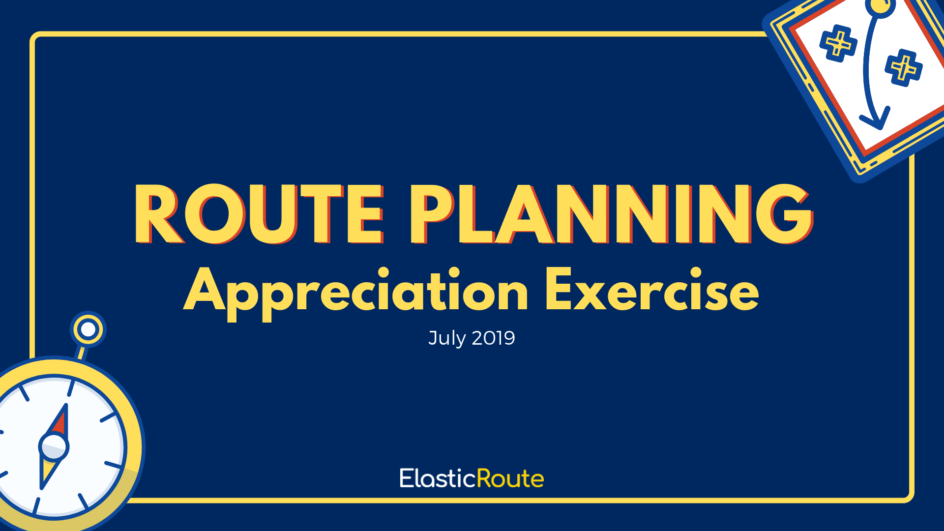 Route planning appreciation exercise