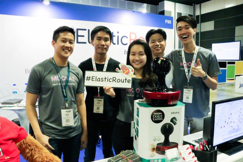 Moovaz won the lucky draw at Home Delivery Asia 2019